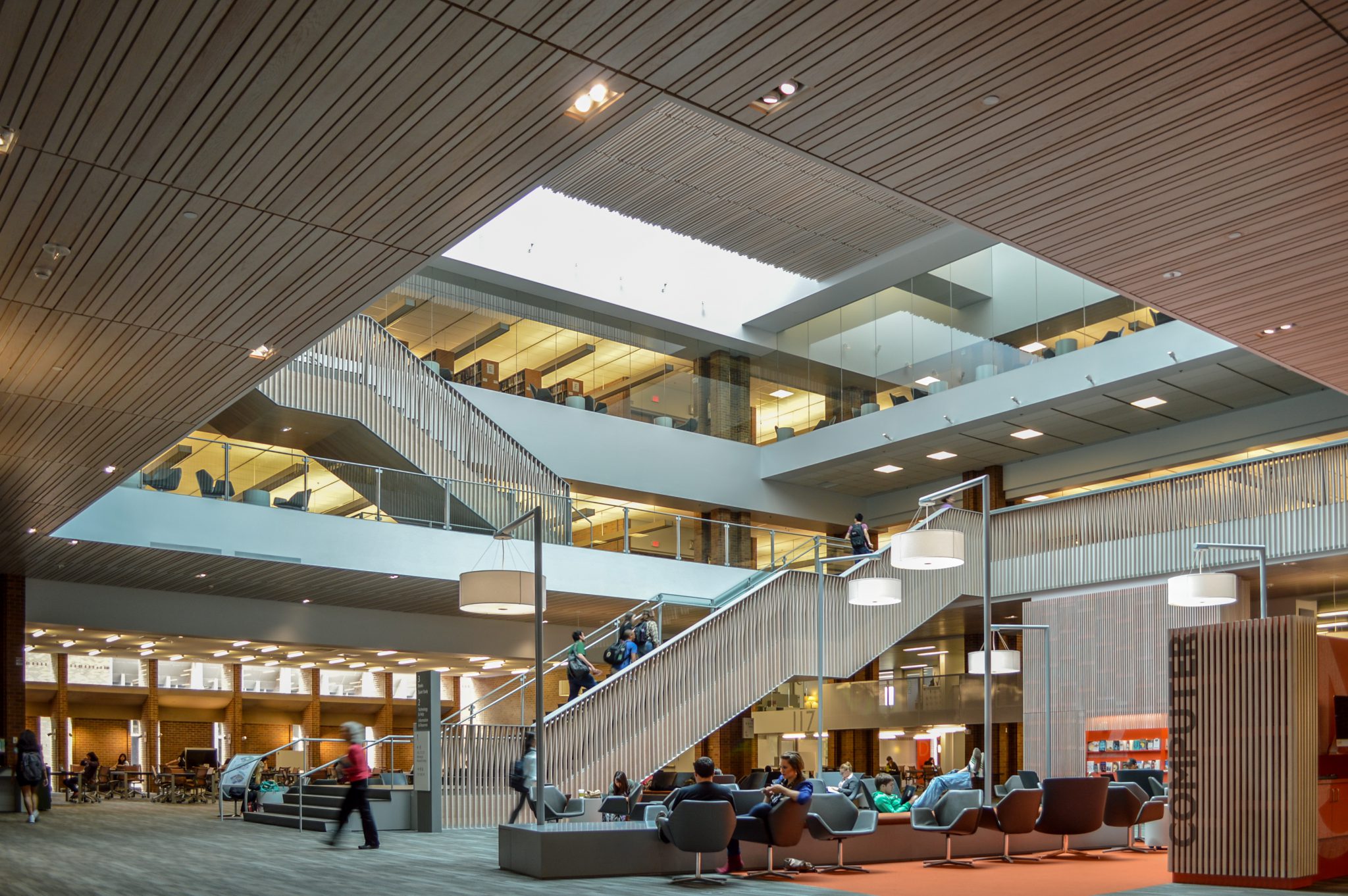 University of Washington Odegaard Library - 9Wood