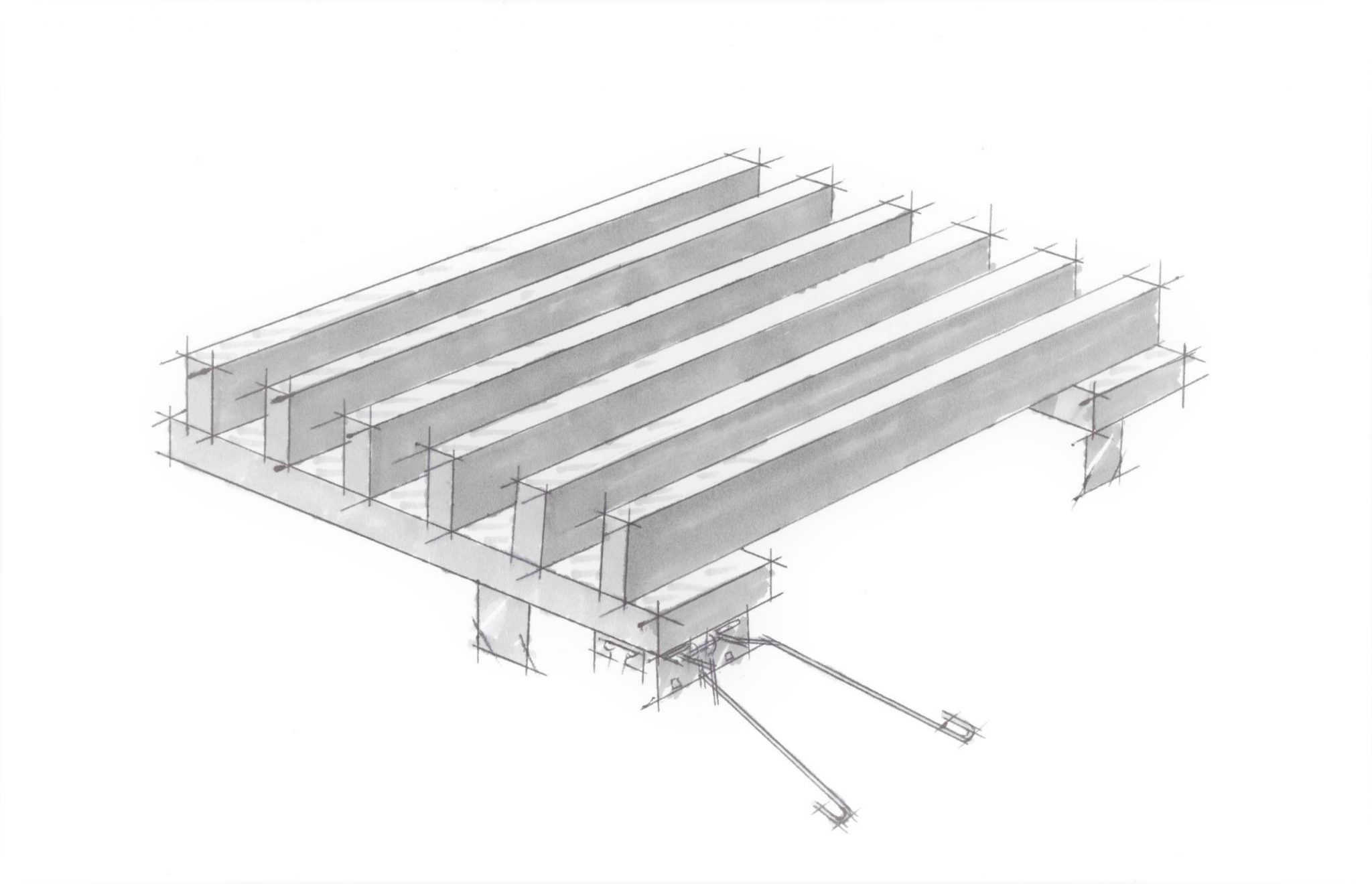 1800 True Access Grille hand sketch photo
