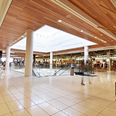 9Wood 2700 Kerf Reveal Linear at Nordstrom at St. Johns Town Center, Jacksonville, Florida. Callison Architects.