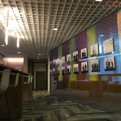 9Wood 6100 Modular Cube at NYU Tisch Hall, New York, New York. Perkins Eastman.