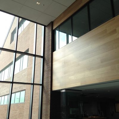 9Wood 3100 Acoustic Plank at Parkland College, Champaign, Illinois. Perkins + Will.