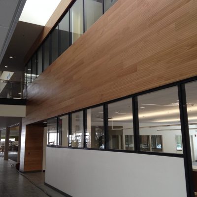 9Wood 3100 Acoustic Plank at Parkland College, Champaign, Illinois. Perkins + Will.