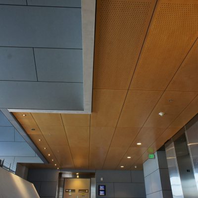 9Wood 5300 Diamond Perf Tile at SF Federal Office Building, San Francisco, California. Morphosis.