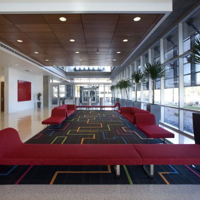 9Wood 5100 Parallel Perf Tile at Blue Cross Blue Shield, Phoenix, Arizona. Orcutt | Wiinslow.