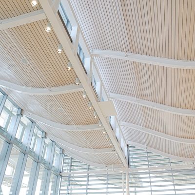 9Wood 2100 Panelized Linear at Newport Beach Civic Center, Newport Beach, California. Bohlin Cywinski Jackson.