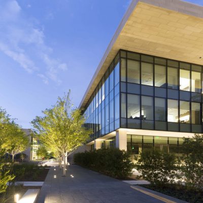 9Wood 1400 Dowel/Cross Piece Grille at Hillwood Offices at Turtle Creek, Dallas, Texas. Mithun; BOKA Powell. Photo: Irish Coffee Studio.