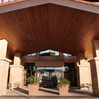 9Wood ceilings at Loma Linda University Health, San Bernardino, California. Boulder Associates. Photo: Peter Dawson.