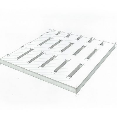 9Wood 5400 Slotted Perf Tile Sketch.