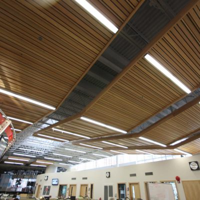 9Wood 2100 Panelized Linear at CBC Radio Canada, Vancouver, British Columbia. Hotson Bakker Boniface Haden Architects + Urbanistes.