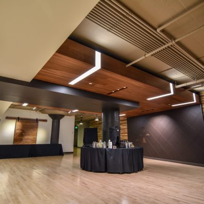 9Wood 3100 Acoustic Plank at Starbucks Conference Center, Seattle, Washington. DLR Group.