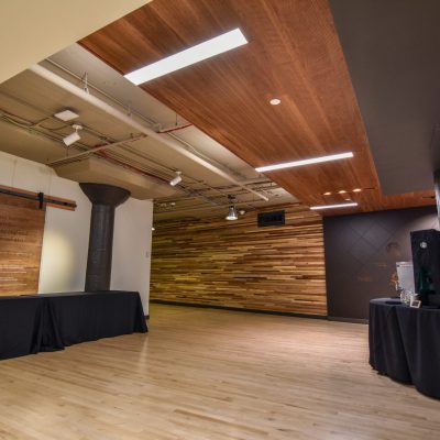 9Wood 3100 Acoustic Plank at Starbucks Conference Center, Seattle, Washington. DLR Group.