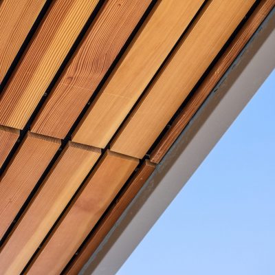 9Wood 2100 Panelized Linear at Lone Tree Library, Lone Tree, Colorado. AndersonMasonDale Architects, studiotrope.