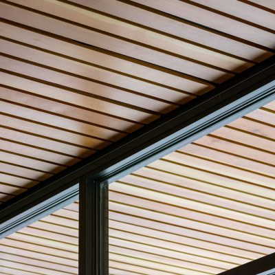 9Wood 2100 Panelized Linear at Lone Tree Library, Lone Tree, Colorado. AndersonMasonDale Architects, studiotrope.