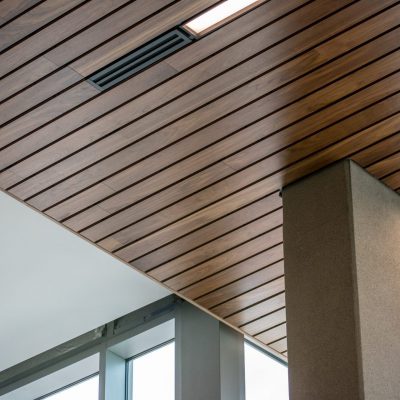 9Wood 2300 Continuous Linear at BPX Energy, Denver, Colorado. Tryba Architects.