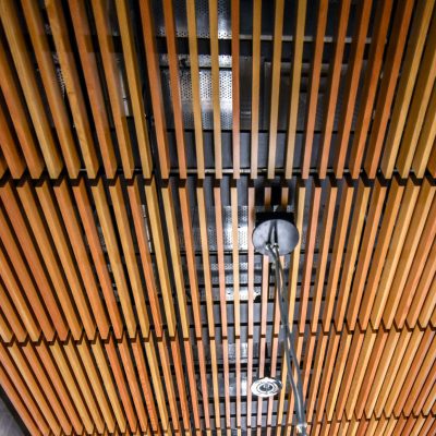 9Wood 1300 Lay-In Grille at the Ninkasi Administration Building, Eugene, Oregon. Kurt Albrecht, AIA.