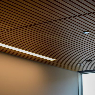 2100 Panelized Linear at Fire Station 20 in West Queen Anne, Seattle, Washington.  Schacht Aslani Architects.