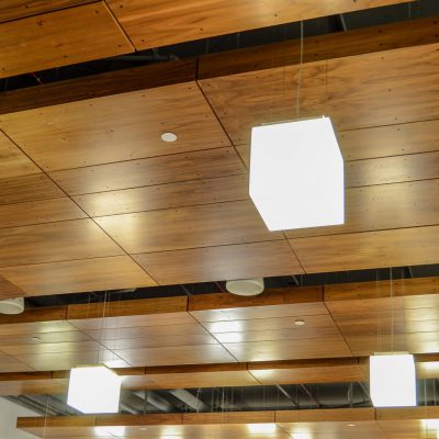 9Wood 4100 Exposed Fastener at Arizona State University Student Dining, Phoenix, Arizona. SmithGroup.