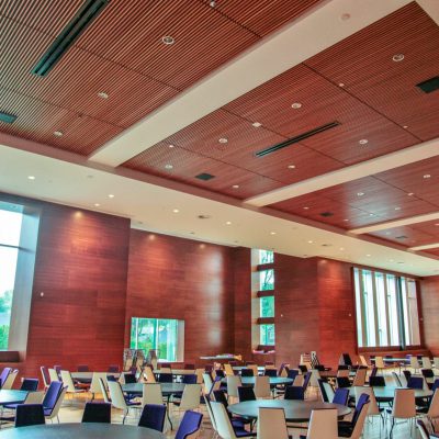 9Wood 1000 Eco Grille at Congregation Beth Israel, Vancouver, BC.  Acton Ostry Architects.