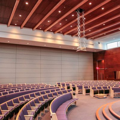 9Wood 1000 Eco Grille at Congregation Beth Israel, Vancouver, BC.  Acton Ostry Architects.