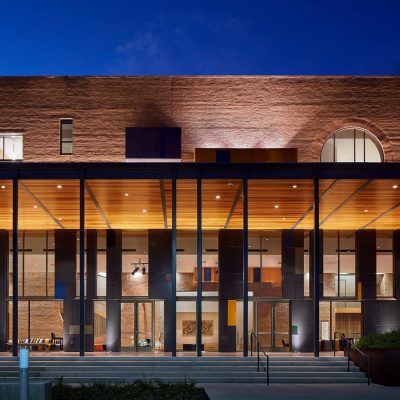 2100 Panelized Linear at the University of Texas Rio Grande Valley Performing Arts Center. Page Southerland Page. Photo: Dror Baldinger.