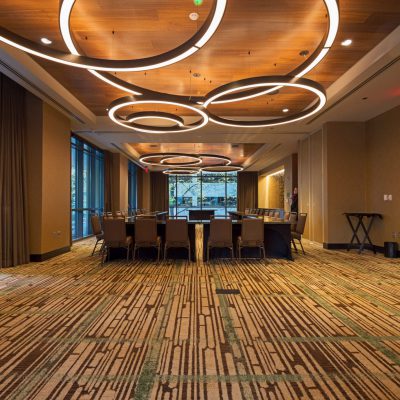 9Wood 3100 Acoustic Plank at the Porter Hotel, Portland, Oregon.  HC Architecture.