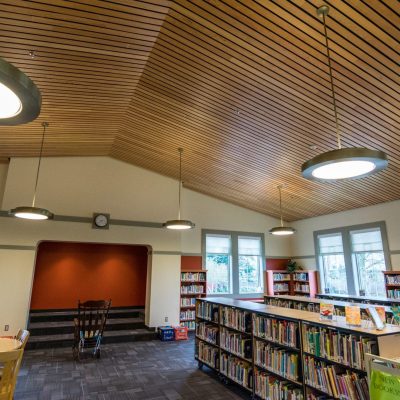 9Wood 2300 Continuous Linear at Malabon Elementary, Eugene, Oregon. Soderstrom Architects.