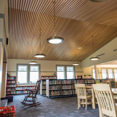 9Wood 2300 Continuous Linear at Malabon Elementary, Eugene, Oregon. Soderstrom Architects.
