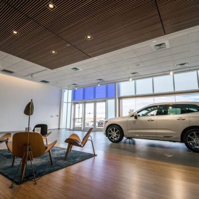 9Wood 1100 Cross Piece Grille at the Sill-Terhar Volvo, Broomfield, Colorado. Allred & Associates.