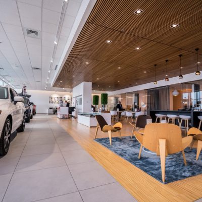 9Wood 1100 Cross Piece Grille at the Sill-Terhar Volvo, Broomfield, Colorado. Allred & Associates.