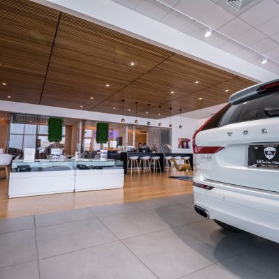 9Wood 1100 Cross Piece Grille at the Sill-Terhar Volvo, Broomfield, Colorado. Allred & Associates.