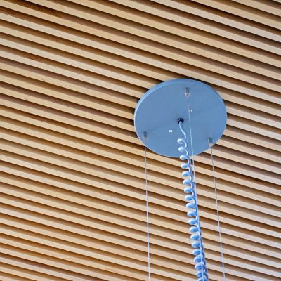 9Wood 1400 Dowel/Cross Piece Grille at the CSU Pueblo Psychology Building, Pueblo, Colorado.  demmon design studios.