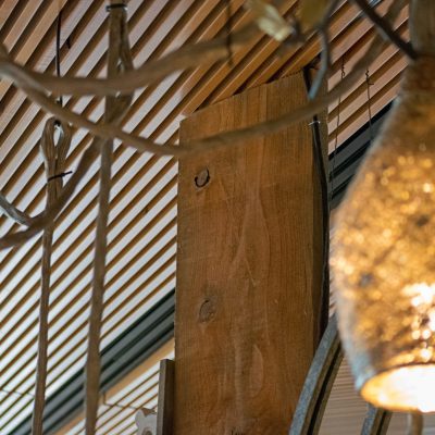 9Wood 1100 Cross Piece Grille at the Denver Botanic Gardens, Denver, Colorado. Tryba Architects.