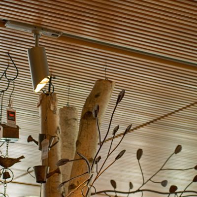 9Wood 1100 Cross Piece Grille at the Denver Botanic Gardens, Denver, Colorado. Tryba Architects.