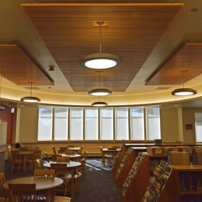 1100 Cross Piece Grille at Fairfield Elementary School, Eugene, Oregon. Soderstrom Architects.