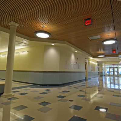 1100 Cross Piece Grille at Fairfield Elementary School, Eugene, Oregon. Soderstrom Architects.