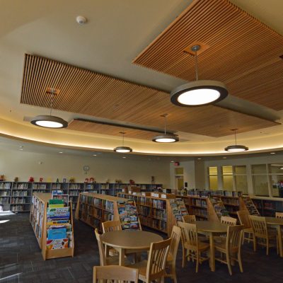 1100 Cross Piece Grille at Fairfield Elementary School, Eugene, Oregon. Soderstrom Architects.