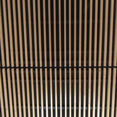 1100 Cross Piece Grille at Otis College, Los Angeles, CA. Ehrlich | Fisher.