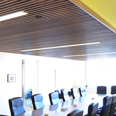 1100 Cross Piece Grille at the Center for Blind Children, Phoenix, Arizona. Smithgroup.