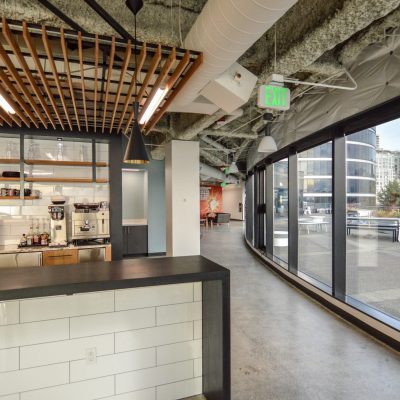 9Wood 1100 Cross Piece Grille at the Elliott PCC Market, Seattle, Washington. SABArchitects.