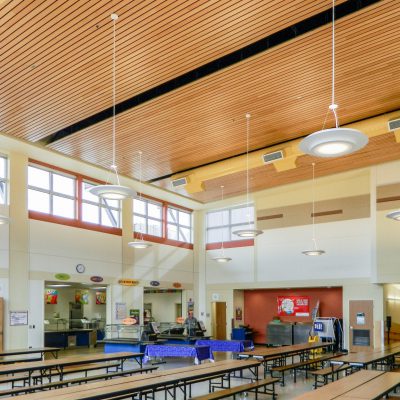 9Wood 2300 Continuous Linear at the West Salem Elementary School, Salem, Oregon. Soderstrom Architects.