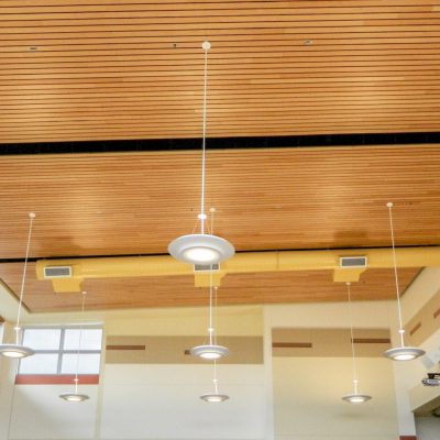 9Wood 2300 Continuous Linear at the West Salem Elementary School, Salem, Oregon. Soderstrom Architects.