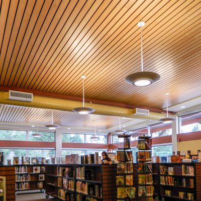 9Wood 2300 Continuous Linear at the West Salem Elementary School, Salem, Oregon. Soderstrom Architects.