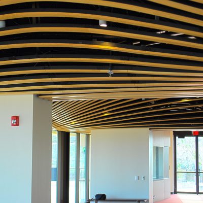 9Wood 0500 Box Beam at the Pierce College Performing Arts Center, Los Angeles, CA. Steinberg Architects.