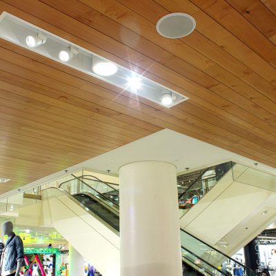 9Wood 2700 Kerf Reveal at Nordstrom - Downtown Seattle, WA. Callison Architects.