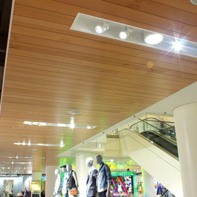 9Wood 2700 Kerf Reveal at Nordstrom - Downtown Seattle, WA. Callison Architects.