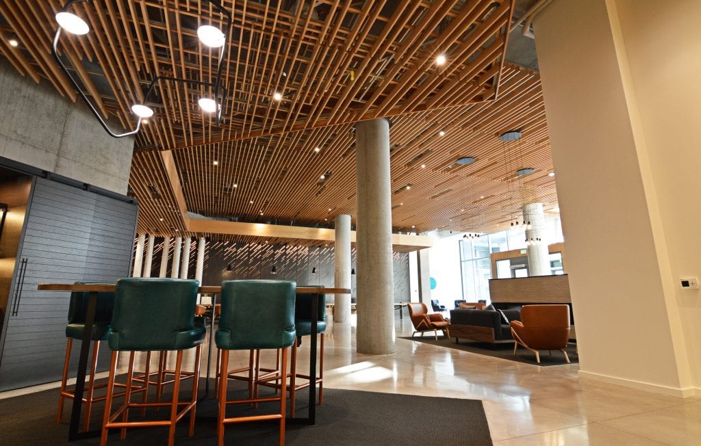 Suspended Acoustic Ceilings, Suspended Wood Ceiling Clouds