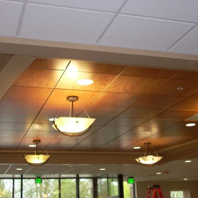 9Wood 4100 Tegular Tile at St John Medical Center Tower, Longview, Washington. PKA Architects.