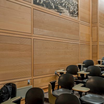 9Wood 3100 Acoustic Plank at Withycombe Auditorium-Oregon State University, Corvallis, Oregon. Cascade Acoustics.