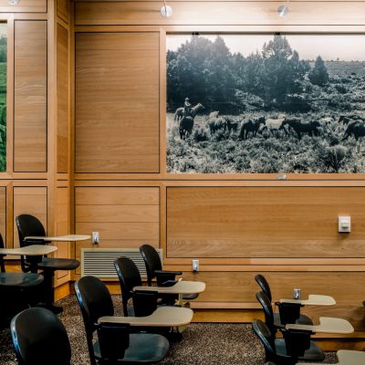 9Wood 3100 Acoustic Plank at Withycombe Auditorium-Oregon State University, Corvallis, Oregon. Cascade Acoustics.