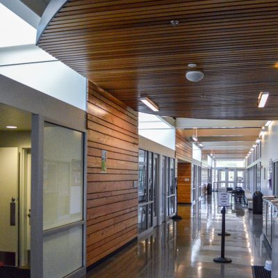 9Wood 2100 Panelized Linear at Rainier Beach Community Center, Seattle, Washington. ARC Architects.